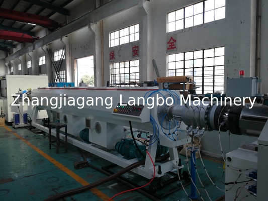 Dây chuyền đùn ống nhựa PVC 3P 380V 50HZ 3P công suất cao Máy đùn ống nhựa