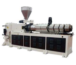 Máy đùn trục vít đôi hình nón 50HZ Máy làm ống nước PVC đôi