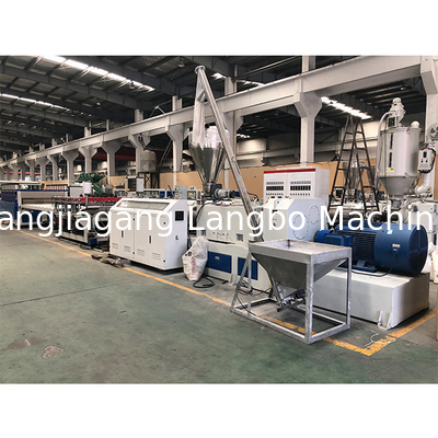 Nhựa PP PE WPC Lớp vỏ nhựa PVC Dây chuyền ép đùn / Máy làm / Dây chuyền sản xuất