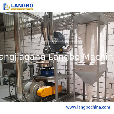 Máy bột nhựa PVC chi phí thấp