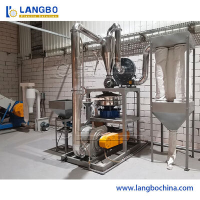 Sản phẩm thải đường ống nhựa Pulverizer Miller Machine