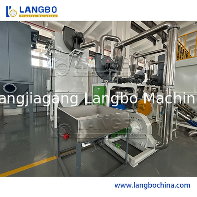 Máy nghiền bột nhựa phế liệu Máy nghiền PVC