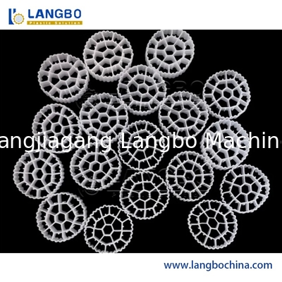 Dây chuyền đùn vật liệu lọc Mbbr tiết kiệm năng lượng cho lọc công nghiệp