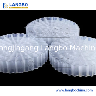 Máy xăng chất chứa chất liệu chất liệu nhựa hoạt tính sinh học Mbbr Filter Media