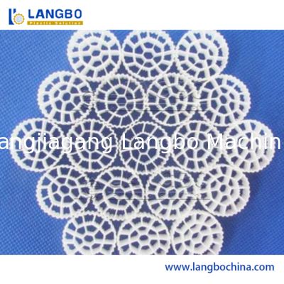 Máy đùn tạo vật liệu mang màng sinh học PE HDPE MBBR