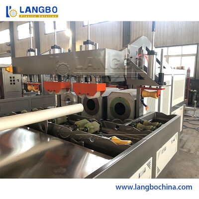 Máy đùn ống nhựa điện / Máy bẻ ống Máy DTC Spiral Feeding