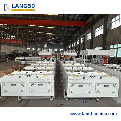 Máy đùn ống nhựa điện / Máy bẻ ống Máy DTC Spiral Feeding