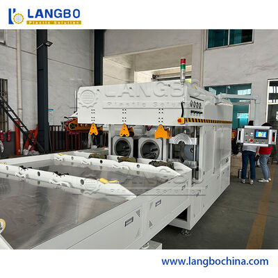 Máy đùn ống nhựa điện / Máy bẻ ống Máy DTC Spiral Feeding