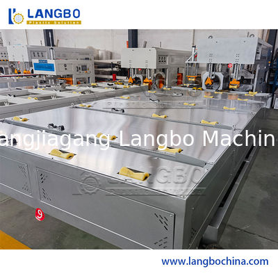 Máy uốn ống nhựa PVC 16 - Đường kính ống 250mm Hệ thống PLC nội bộ