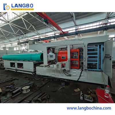 Máy uốn ống nhựa PVC tự động Ổ cắm ống nhựa 800kg / H