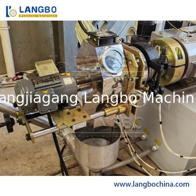 Hiệu suất tuyệt vời Hình nón trục vít đôi Filler Masterbatch Granulator