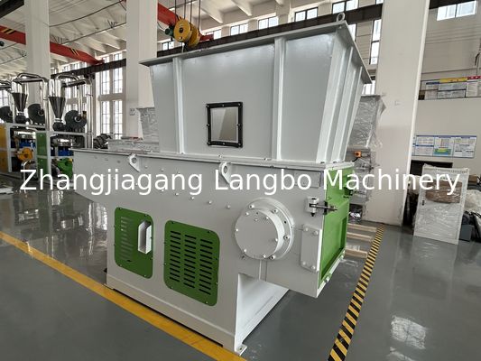 Máy băm ống nhựa phế liệu cho PP / PE / HDPE / LDPE / PVC