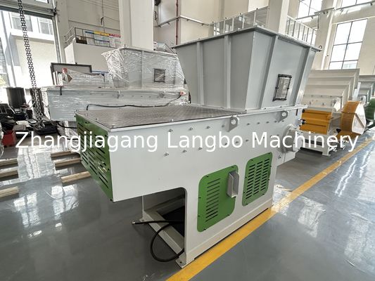 Máy băm ống nhựa phế liệu cho PP / PE / HDPE / LDPE / PVC