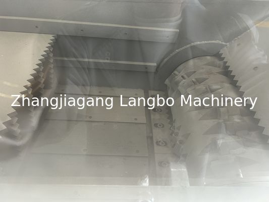 Máy băm ống nhựa phế liệu cho PP / PE / HDPE / LDPE / PVC