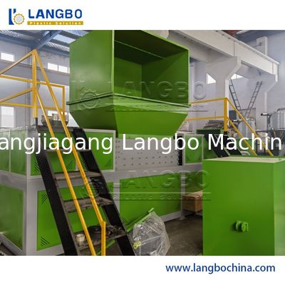 Máy cắt gỗ / kim loại / nhựa / ván / phế liệu nhà bếp thực phẩm rác thải rác Mini Máy cắt nhỏ Twin Shaft