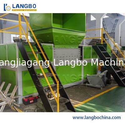 Tự động chất thải tái chế nhựa Shredder máy nghiền nát chai vật nuôi