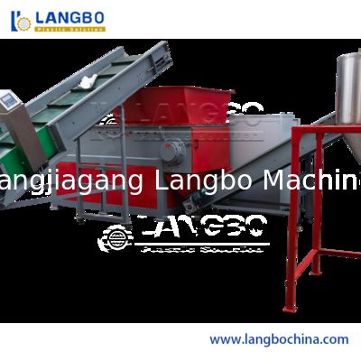 Máy nghiền một trục cho phim nhựa, vải, polyethylen bọt và máy nghiền bọt chất thải