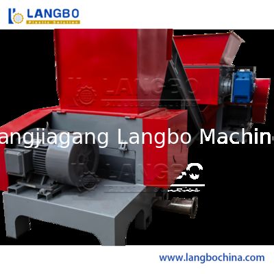 Máy băm rác thải nhựa và giấy thải hai trục hạng nặng, máy băm nghiền tấm PP/Pet cứng cho ngành xử lý chất thải