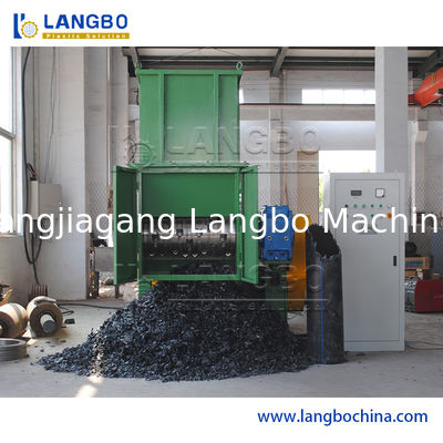 Máy nghiền giấy rác Khối giấy máy nghiền gỗ Máy nghiền ống rác Nhựa