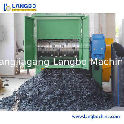 Máy băm nghiền ống nhựa HDPE PE PP lớn với đóng gói tiêu chuẩn xuất khẩu