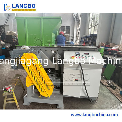 Waste Film/Pipe/Bottle/Bag/Wood Pallet/Cardboard/Tire/Metal/Paper/Cardboard Plastic Double Shaft Shredder Machine