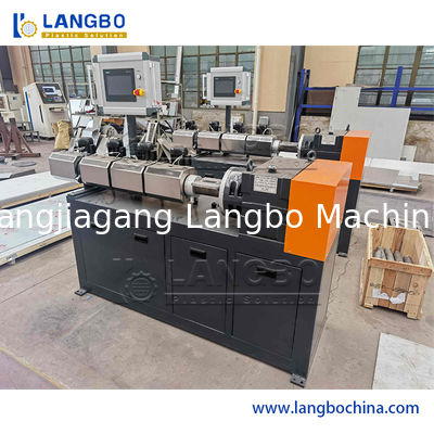 Máy đùn nhựa tái chế ISO phê duyệt, Máy đùn PE đơn