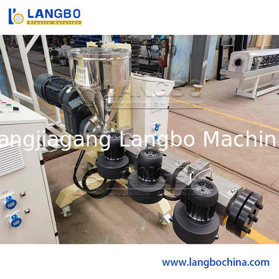 Dây chuyền sản xuất ống nhựa PE HDPE PPR cấp nước, khí đốt, dầu, đùn đơn trục vít