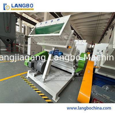 Máy nghiền thùng cao su tùy chỉnh để tái chế ống PVC phế liệu nhựa/Máy nghiền