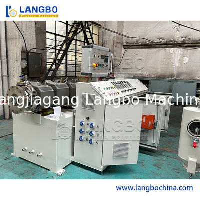 Dây chuyền đùn hồ sơ PVC 300mm với máy đùn trục vít đôi hình nón