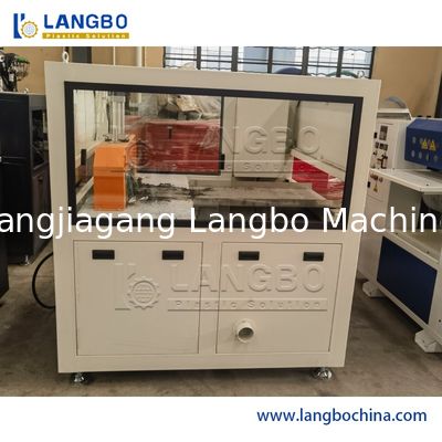 Dây chuyền đùn hồ sơ PVC 300mm với máy đùn trục vít đôi hình nón