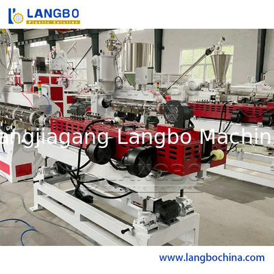 Nhựa HDPE PE PVC PP hai tường duy nhất dải dọc Dwc ống ống ống ống xát sản xuất sản xuất sản xuất máy