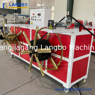 PVC High Speed Plastic Single Wall Corrugated Pipe Extruder Machine