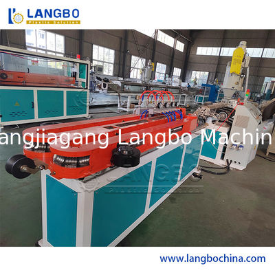 Plastic Single Wall PE / PP / PVC Corrugated Pipe / Tube / Hose Extrusion Making Machine