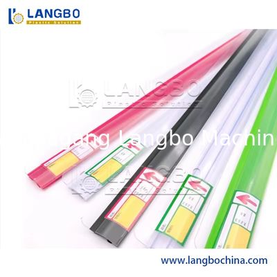 Plastic Extruder Machine / UPVC Profile Machine / PVC Price Label Holder / Tag Profile Making Extrusion Machine