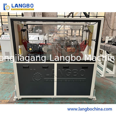 Đường dây sản xuất xát dẻo nhựa PVC Profile Extruder PVC Price Tag Holder Making Machine