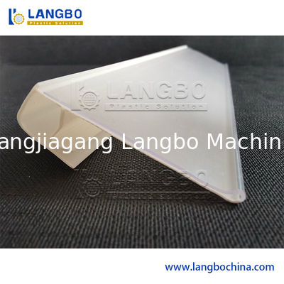 Plastic PVC Tab Strip / Price Label Strip Extruder Machinery / PVC Price Tag Extruder