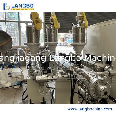 Dây chuyền đùn ống nhựa PPR Dây chuyền ép đùn đôi ABB