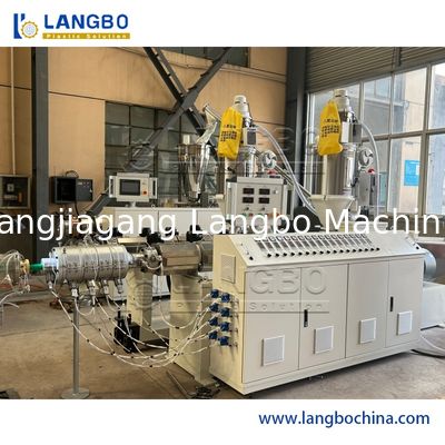 Dây chuyền đùn ống nhựa PPR Dây chuyền ép đùn đôi ABB