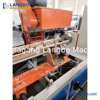 Máy rãnh ống tự động cho ống nhựa PVC PE PP Máy rãnh với điều khiển PLC Máy rãnh ống nước PVC Máy đục lỗ