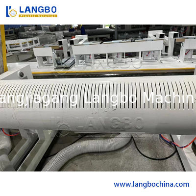 Đường ống chất lượng cao PVC/HDPE ống nhăn lỗ máy thắt dây PVC vũng vỏ ống màn hình ống PVC vũng ống nhăn máy