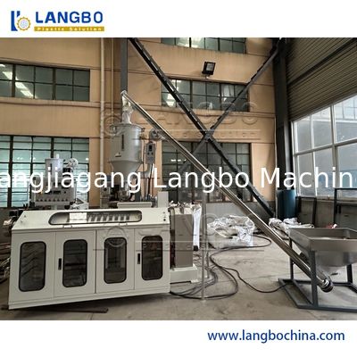 Dây chuyền ép đùn hồ sơ CE WPC 100 - 150KG / H Công suất sản xuất cao