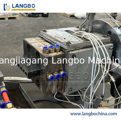 Nhựa UPVC PVC Trần sàn ống dẫn cáp Trunking cửa sổ Cửa khung tường Bảng rỗng góc Bead WPC Decking Profile Extrusion Production Making Machine