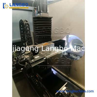 Máy xoắn dây chuyền CNC với đường kính ống 16-630mm Hệ thống điều khiển CNC / PLC và trung tâm và cho ăn tự động