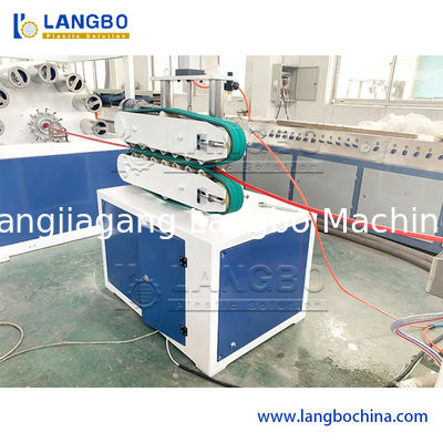 Ống mềm làm vườn bằng sợi PVC gia cường, Máy làm ống gia cường bện sợi