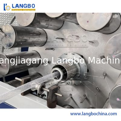 Máy/Dây chuyền sản xuất ống/ống mềm PVC bện sợi gia cường