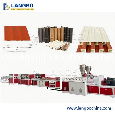 Tấm PVC có rãnh với lớp bảo vệ vật liệu thân thiện