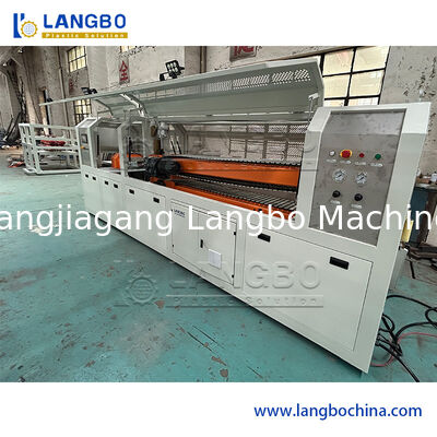 Đường xát PVC Profile với 55/110 Conical Twin Screw Extruder cho 1180mm Cable Trunking và 22KW Motor Power