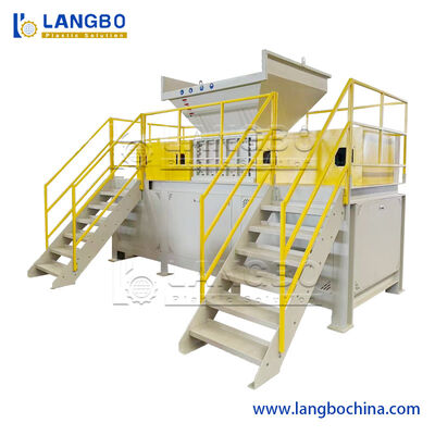 Thùng nhựa túi dệt PP/PE/HDPE/LDPE tái chế máy nghiền sản xuất chất thải nhựa nghiền máy nghiền