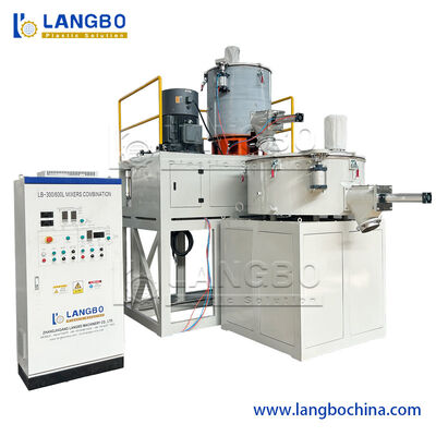 Thiết bị trộn kiểu ngang / dọc Đơn vị trộn tốc độ cao Máy trộn bột nhựa PVC Công thức Máy trộn nóng và lạnh Máy trộn lạnh
