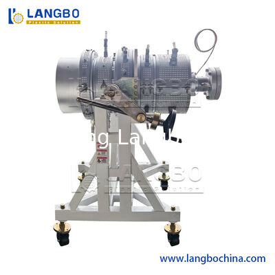 PE đường kính lớn ống tường rỗng Twin Extruder một vít Extrusion sản xuất nhựa dây chuyền máy làm